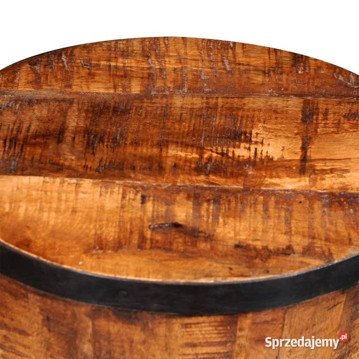 vidaXL Stołek w kształcie klepsydry surowe Warszawa