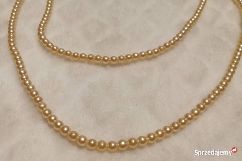 Naszyjnik z koralików korale 4mm 145 13 Czeladź