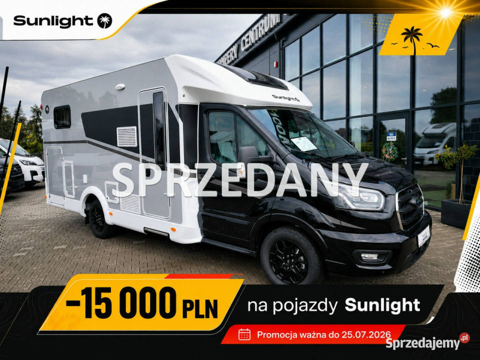 samochody kempingowe Sunlight T670 S Adventure Gaj sprzedam