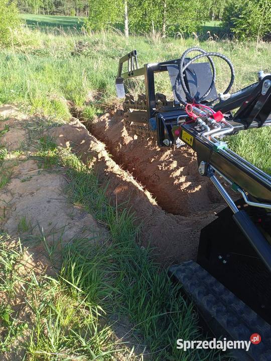 Mini ładowarka hydrauliczna narzędzia Parzymiechy sprzedam