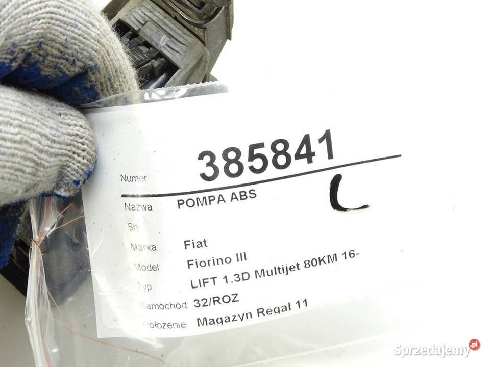 POMPA ABS FIAT FIORINO III 52079046 13 80