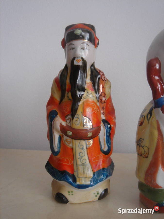 Figurki ceramiczne zestaw 3 łódzkie Łódź