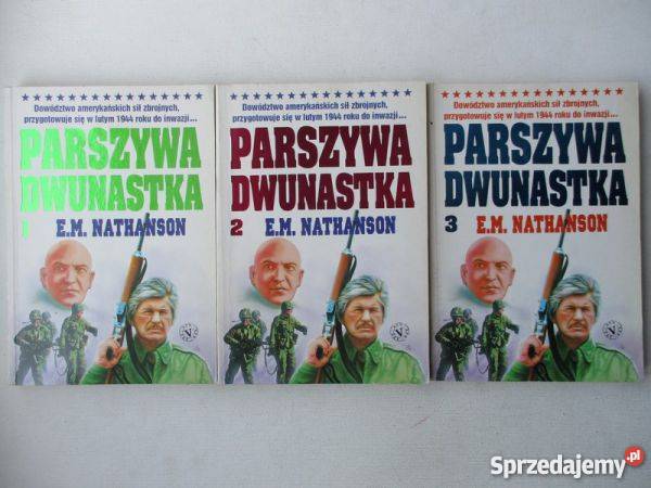 Parszywa dwunastka Nathanson 3 tomy fa