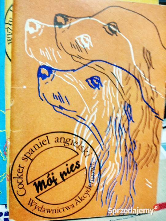 Cocker spaniel angielski książki antykwariat mazowieckie Warszawa