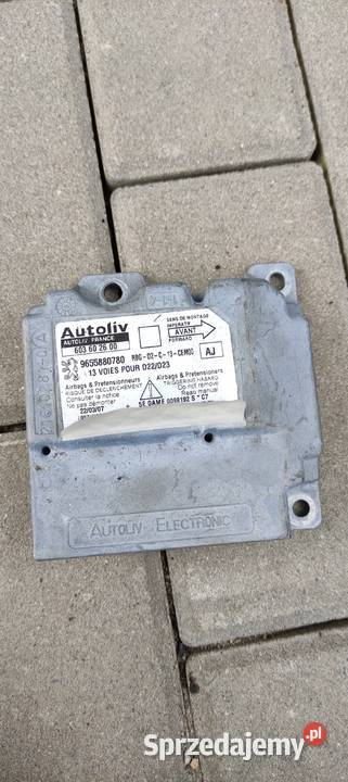 Peugeot 407 centralka airbag sterownik opolskie Nysa