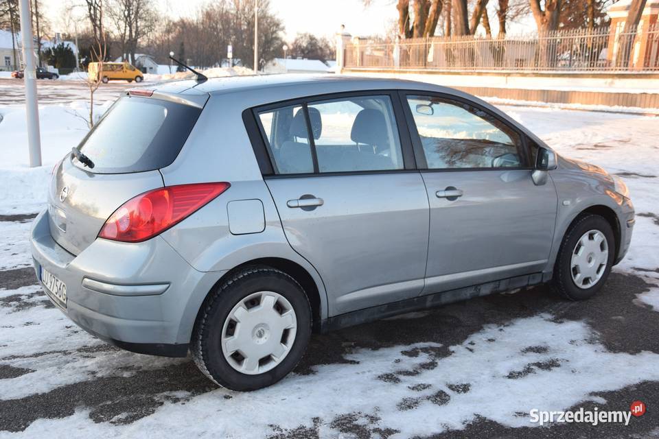 Nissan Tiida 16 niski przebieg drugi właściciel lubelskie Lublin