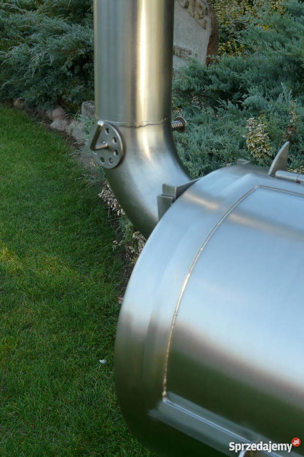 Grill beczka ze stali nierdzewnej Jutrosin