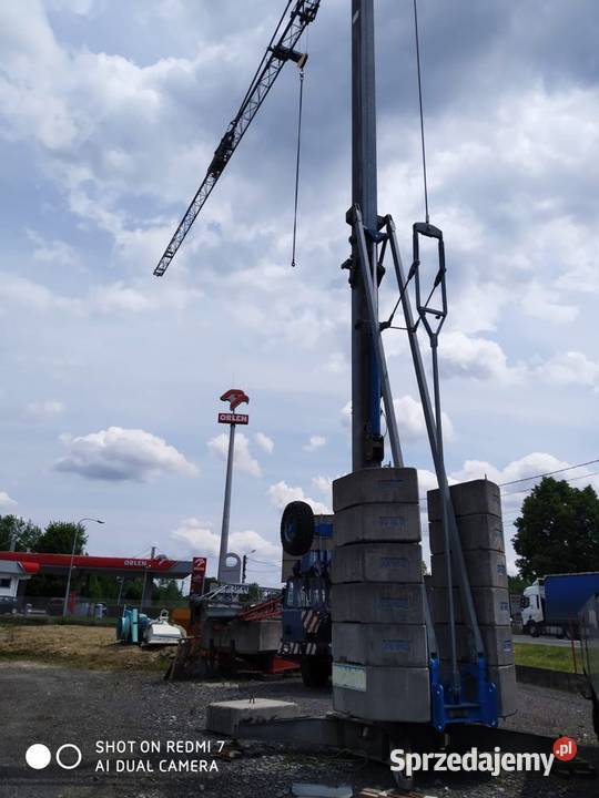 wynajem żuraw samomontujący Rok produkcji 2000 Brzesko
