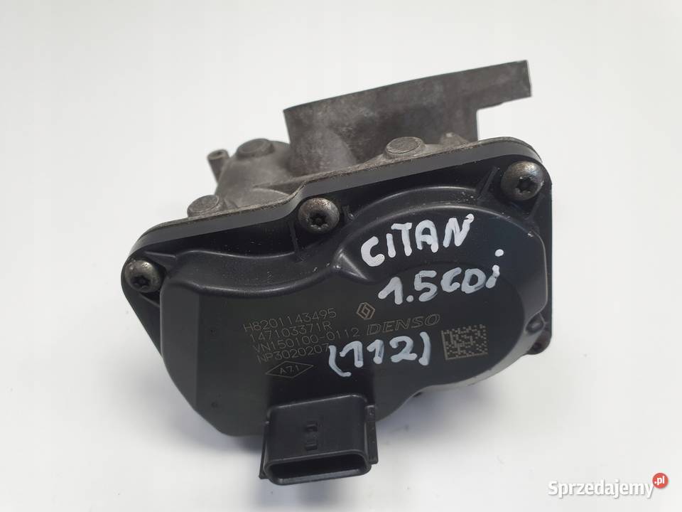 Mercedes Citan 15 CDI ZAWÓR EGR H8201143495 osobowe lubelskie Chełm