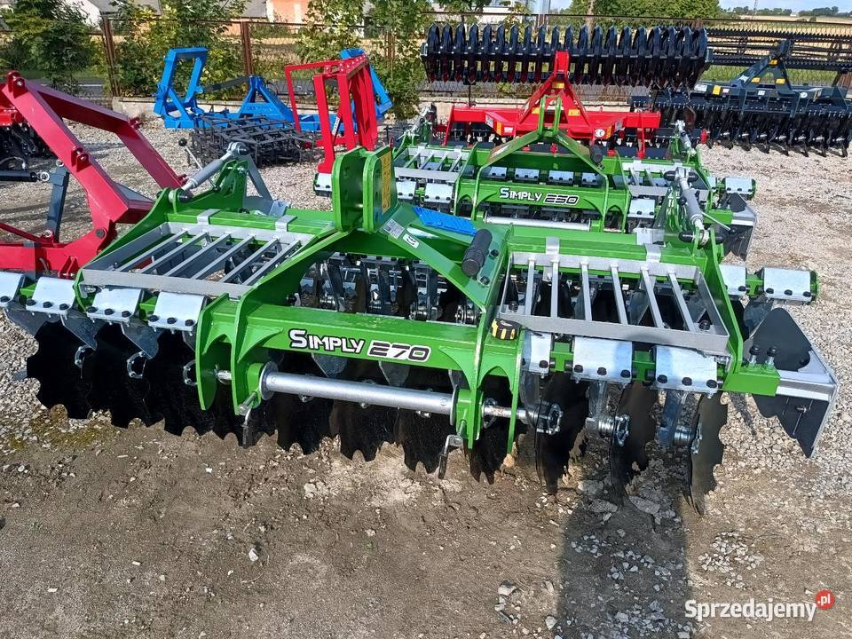 Brona talerzowa TOLMET SIMPLY 250 Wola Różaniecka sprzedam