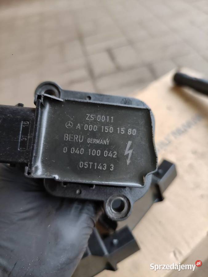 Cewki zapłonowe Mercedes C W203 A0001501580 osobowe pomorskie Lębork