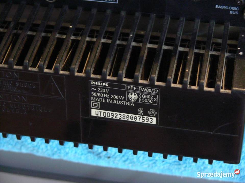 Wzmacniacz z korektorem i radiem Philips WYSYŁKA Jasło