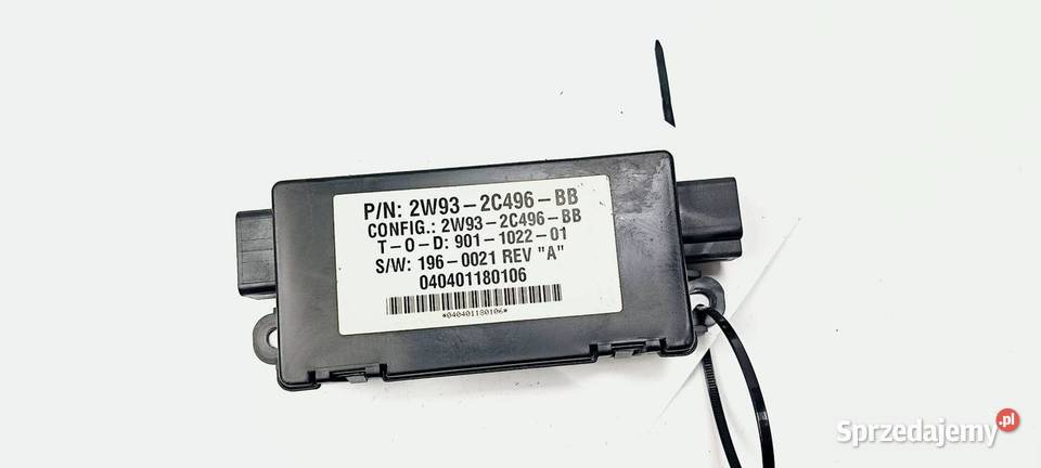 MODUŁ JAGUAR XJ 2W932C496BB PDC Części samochodowe