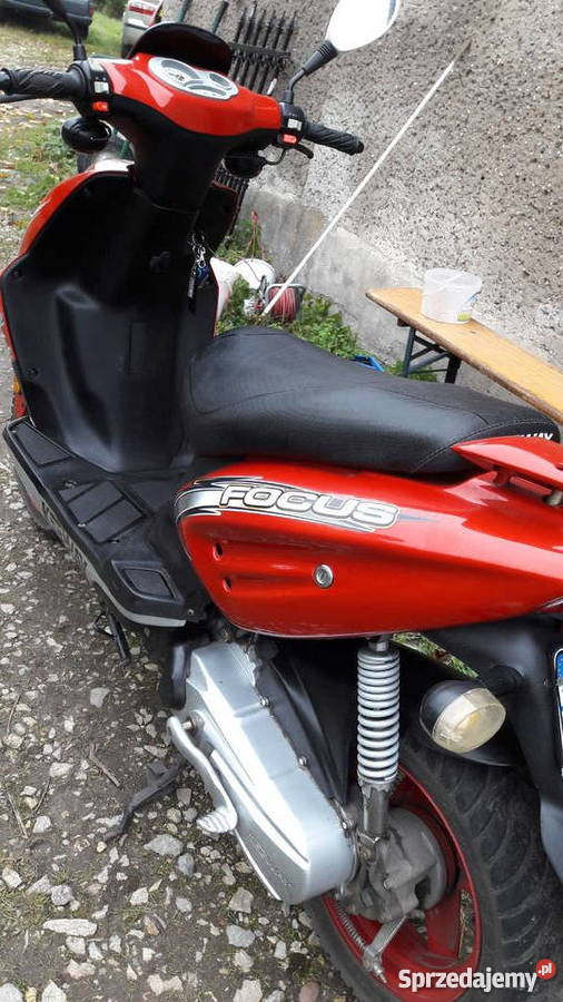 Sprzedam skuter keeway focus czerwony