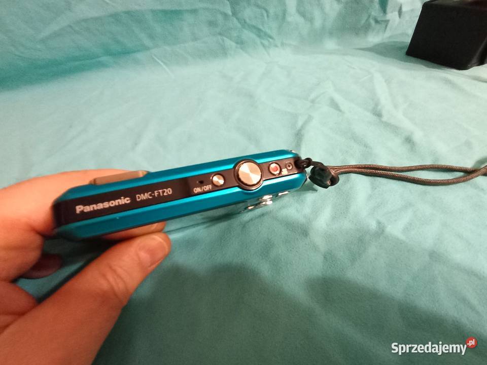 Niebieski survivalowy Panasonic Lumix DMC FT20 Katowice