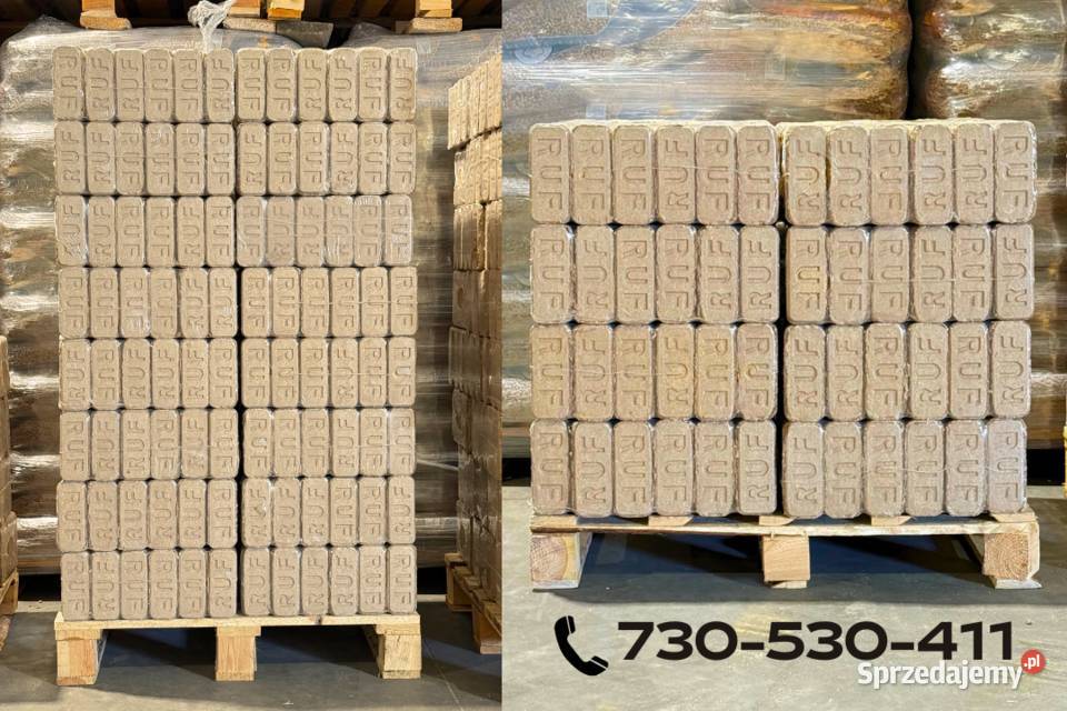 Brykiet drzewny RUF PREMIUM kostka dębowy Zgorzelec sprzedam