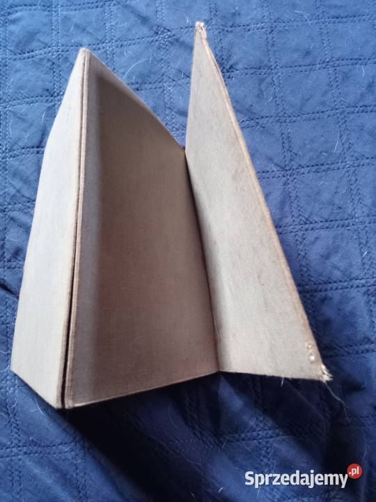 Stara mapa na płótnie Północnych Czech wydanie dolnośląskie Świdnica