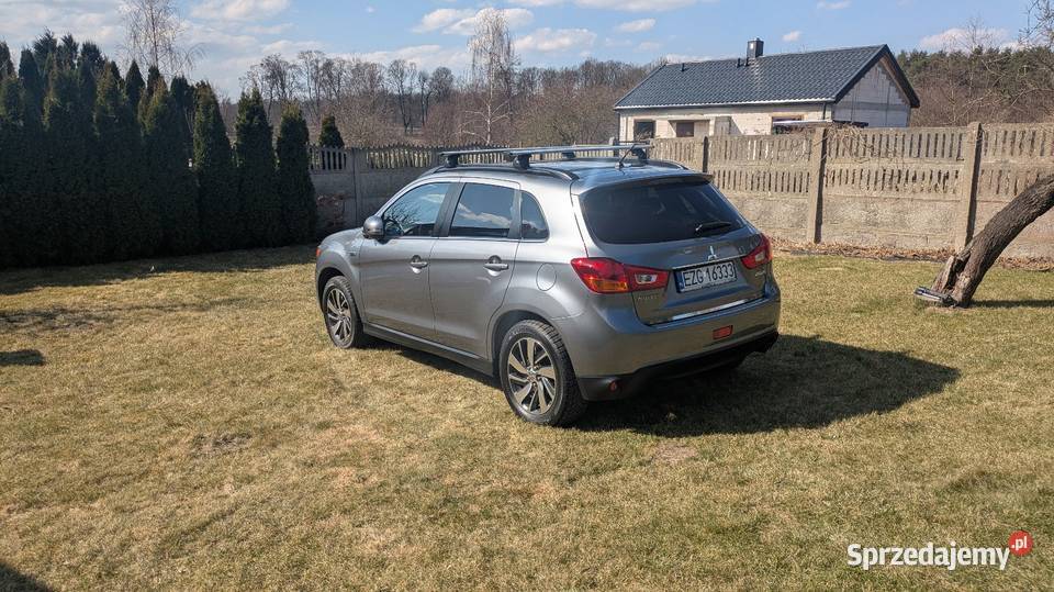 Mitsubishi ASX 16 b Salon Polska 1 właściciel szary ASX Zgierz sprzedam