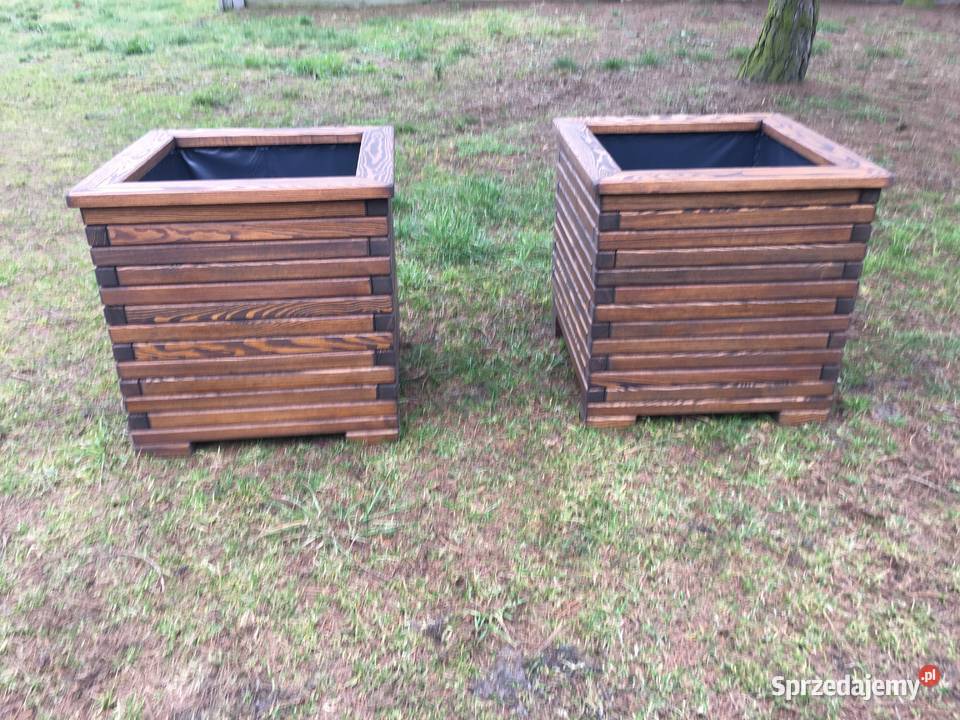 Donicedoniczki drewnianeogrodowepod wymiar wielkopolskie