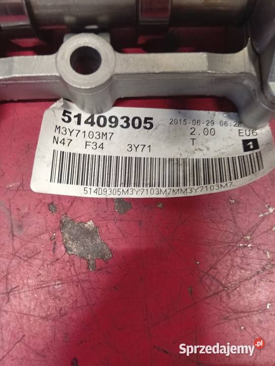 Wałki rozrządu BMW 20 25d N47D20T1 Głowice cylindrów mazowieckie