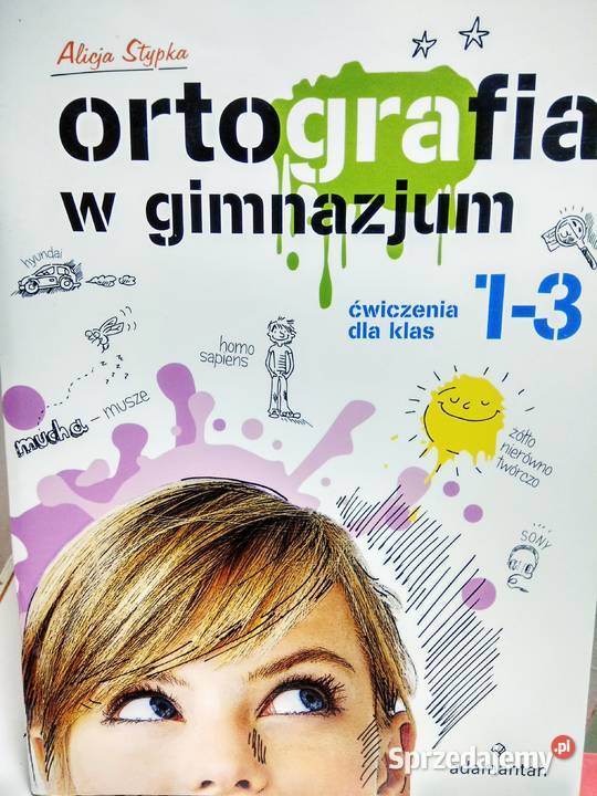 Ortografia w gimnazjum Stypka polski antykwariat Warszawa