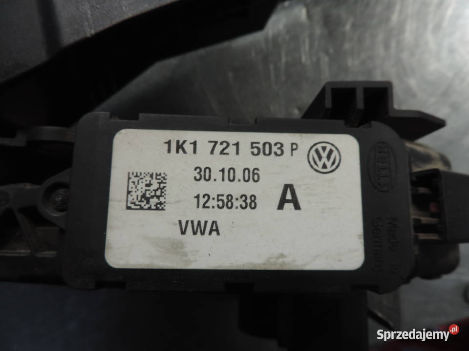 PEDAŁ GAZU POTENCJOMETR 1K1721503P VW AUDI SKODA Nowy Sącz