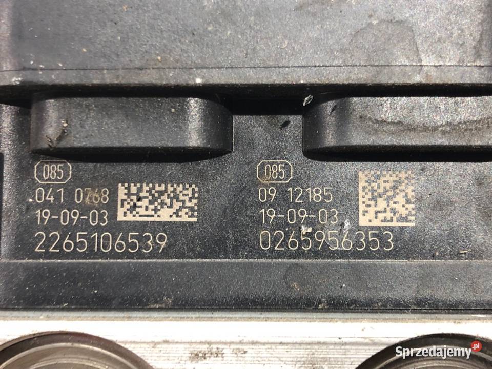 POMPA ABS PEUGEOT PARTNER IV 9834950280 15 102 Układ ABS i ESP