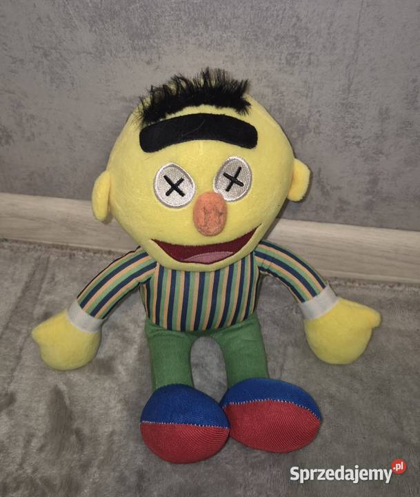 Bert Sesame Street maskotka przytulanka Maskotki
