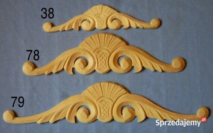 RZEŻBA MEBLOWA 38 Pozostałe