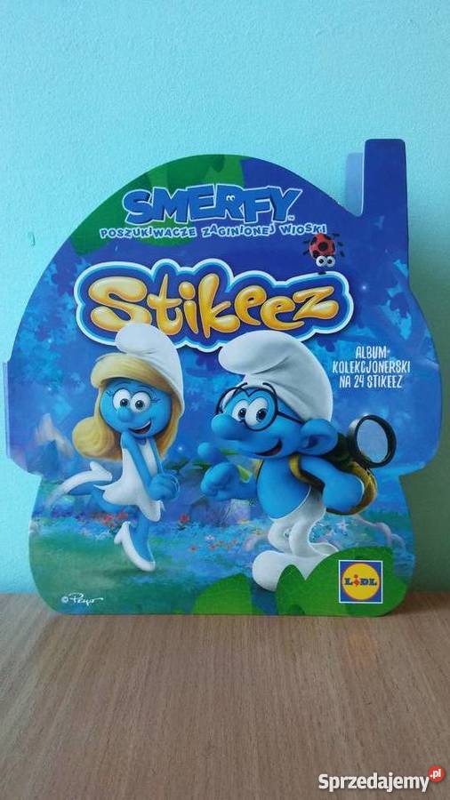 komplet smerfy album stikeez figurki lidl Dla Dziecka Giżycko