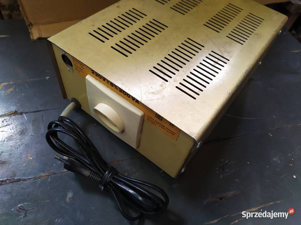 Stabilizator napięcia Unitra SM 2001 Sulęcin