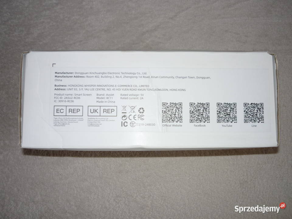 Monitor samochodowy Smart Screen Avylet RC11 Kuleje sprzedam