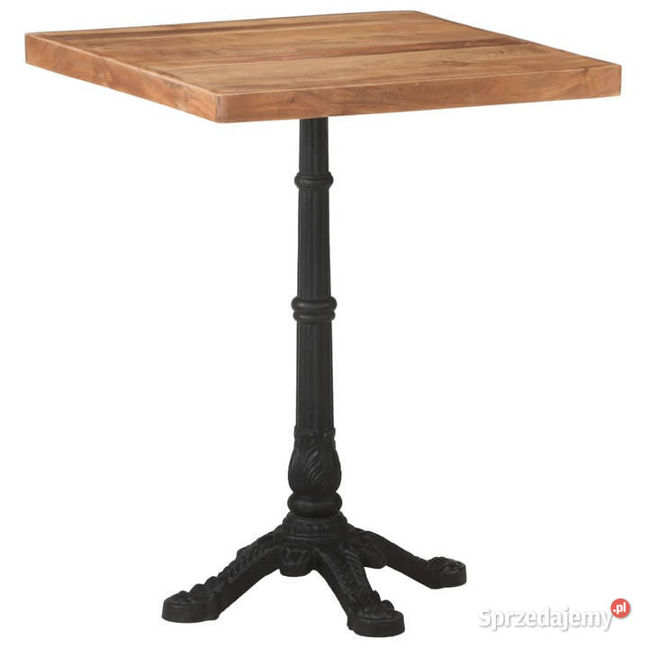 Stolik bistro 60x60x76 lite drewno akacjowe Warszawa