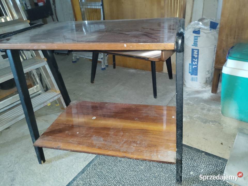 Stary stolik RTV PRL Świdnica sprzedam