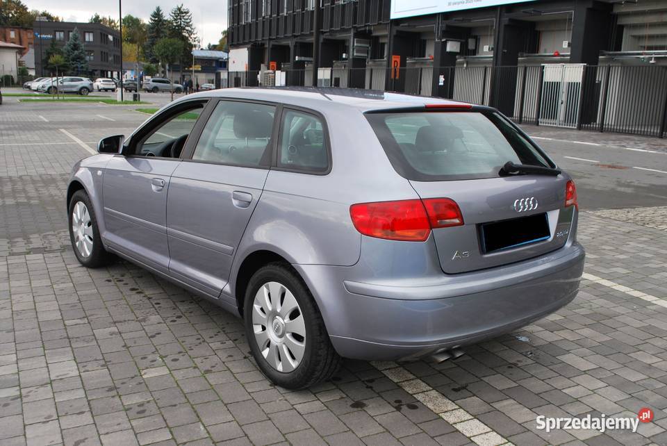 Audi A3 8P Quattro Klima ESP AUX USB 20 TDI 140 napęd 4x4 Motoryzacja Nowy Sącz