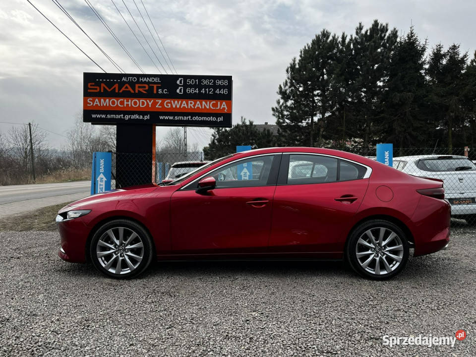 Mazda 3 KANJO Navi Kamera Lakier Perła Sedan IV czujnik zmierzchu śląskie Rydułtowy