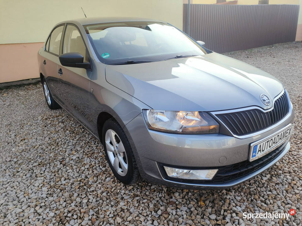 koda RAPID koda RAPID 2013 12 benz ładna 2 kompl bluetooth Chełm Śląski