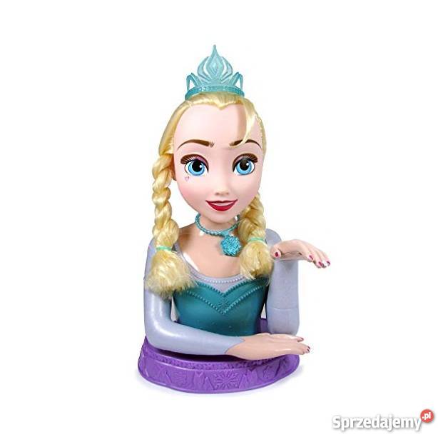 Frozen Kraina Lodu Deluxe głowa do czesania małopolskie Mogilany