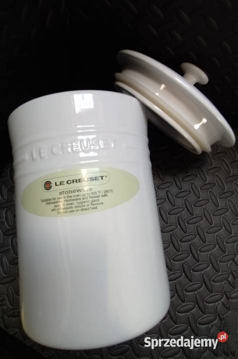 Le Creuset duży biały pojemnik do przechowywania Radlna