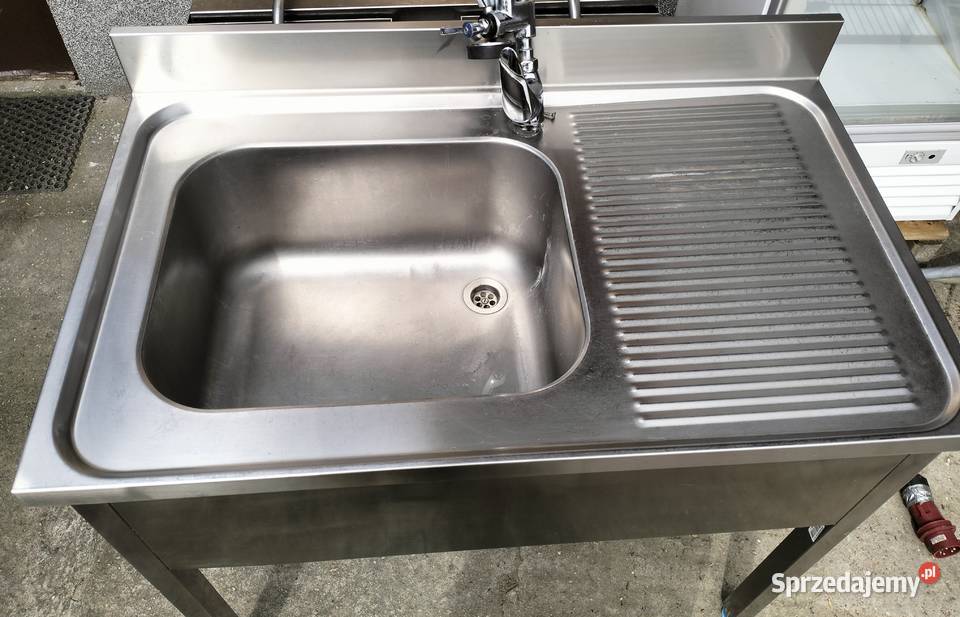 Zlew 1komorowy gastronomiczny 100x60x85 Słupia Kapitulna