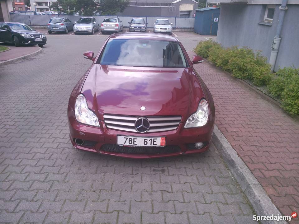 Mercedes CLS 350 sprowadzony do opłat zamiana małopolskie Kraków