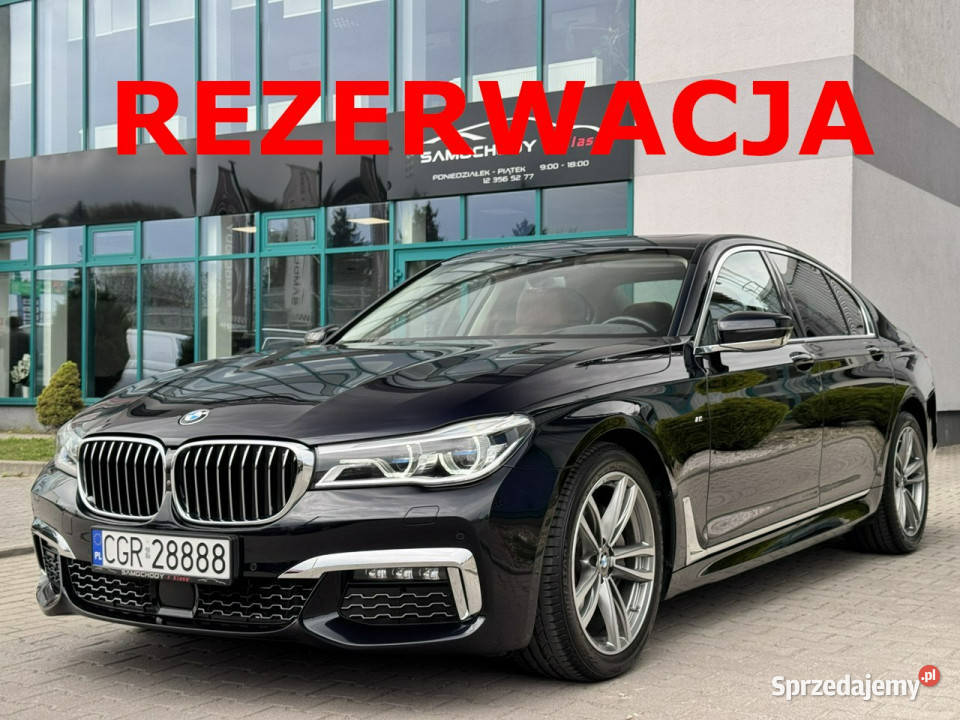 BMW 730 265 Bezwypadkowa TV Masaże Monitory regulowane zawieszenie