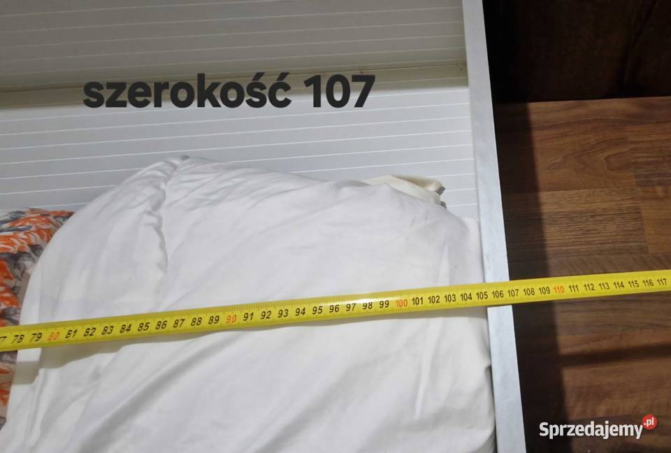 Łóżko 2 osobowe z materacem 200x160 i szufladą Skoczów