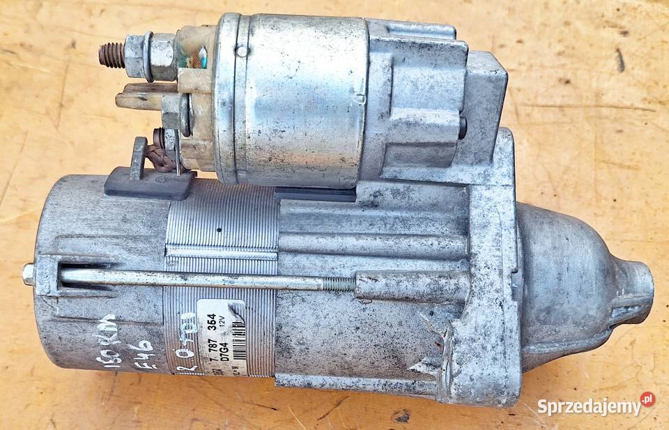 BMW E46 20 D Rozrusznik 7787354 VALEO układ elektryczny silnika Radom sprzedam