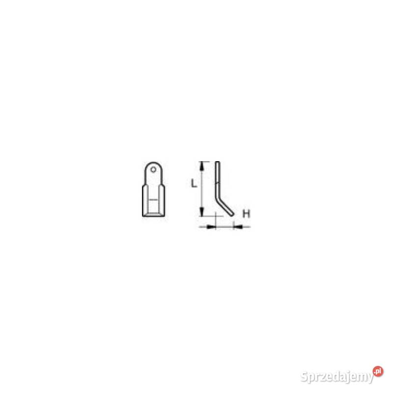 Nóż Y 68x118mm kosiarki bijakowej 65303 sprzedam