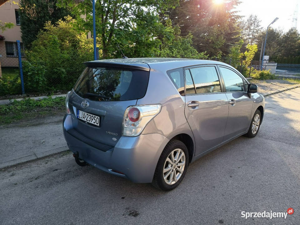 Toyota Verso Bezwypadkowy historia serwisowa 7 gniazdo AUX lubelskie Janów Lubelski sprzedam