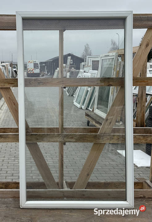 OKNA KacprzaK Witryna 105X168 FIX Używany PCV Okna ścienne Siedlce
