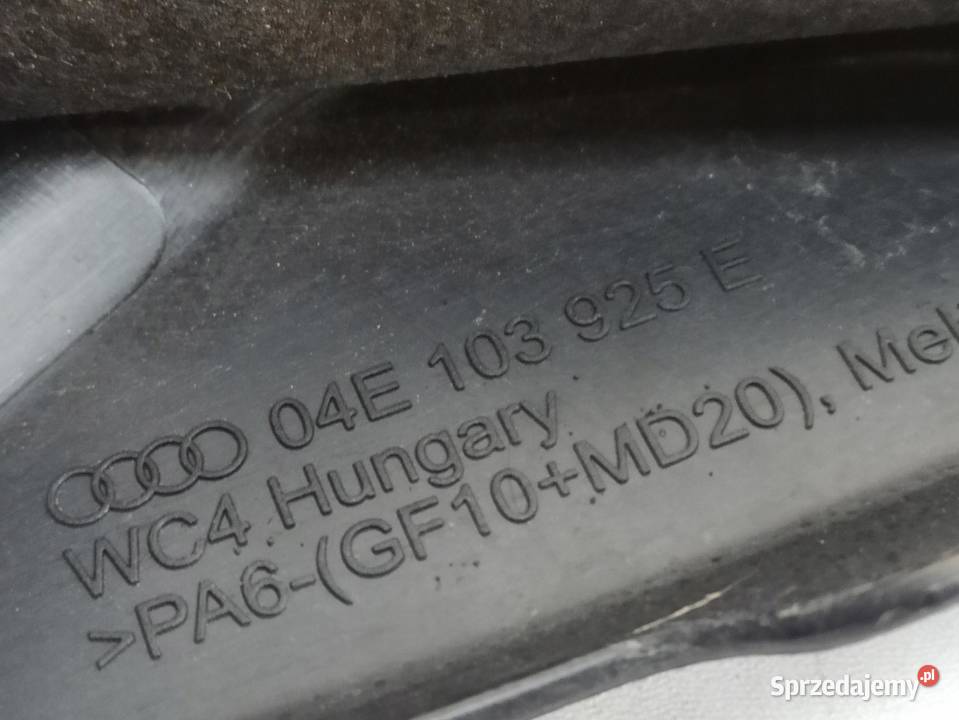 OSŁONA SILNIKA AUDI A5 8W 14 04E103925E osobowe Podszybia