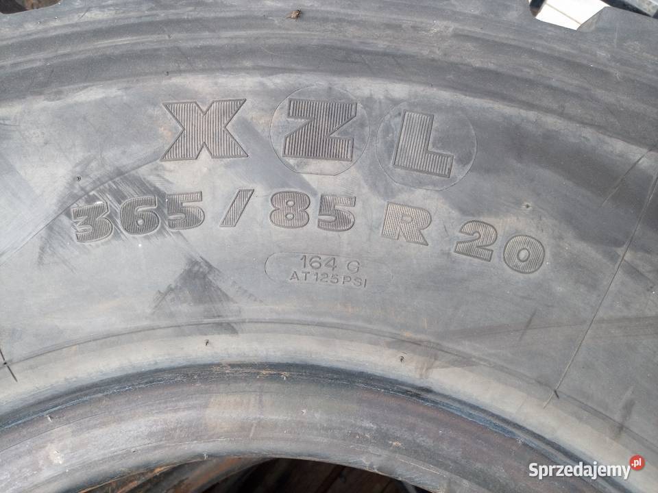 Opony XZL 36585 R20 zachodniopomorskie