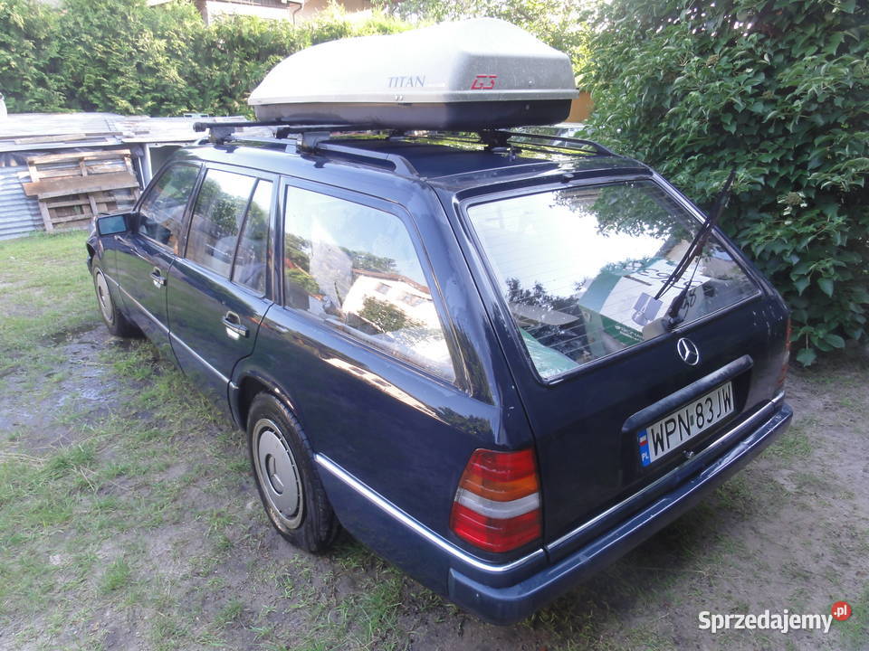MB W124 E klasa kombi automat Benzyna mały nieuszkodzony mazowieckie Warszawa